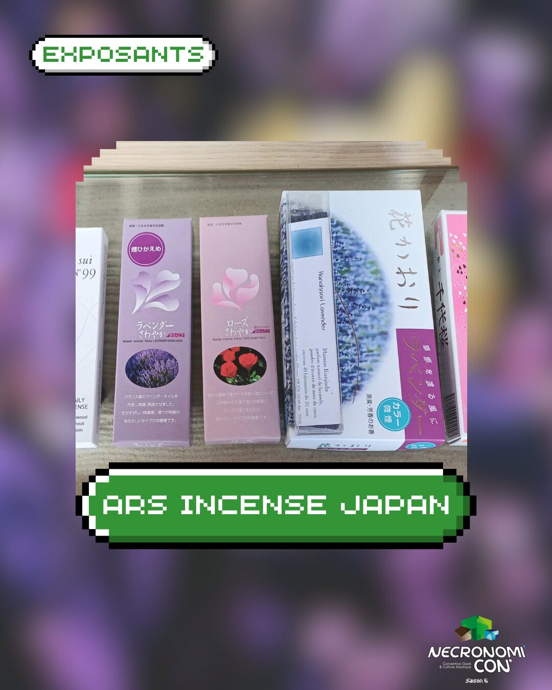 fiche exposant ars incense japan
